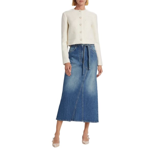 $1895 ALTUZARRA Bernadette Wool-Blend Tweed Jacket Size 42 FR, M/L US NEW - Picture 7 of 15